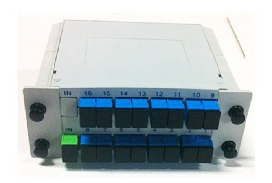 Mini plug-in PLC type splitter