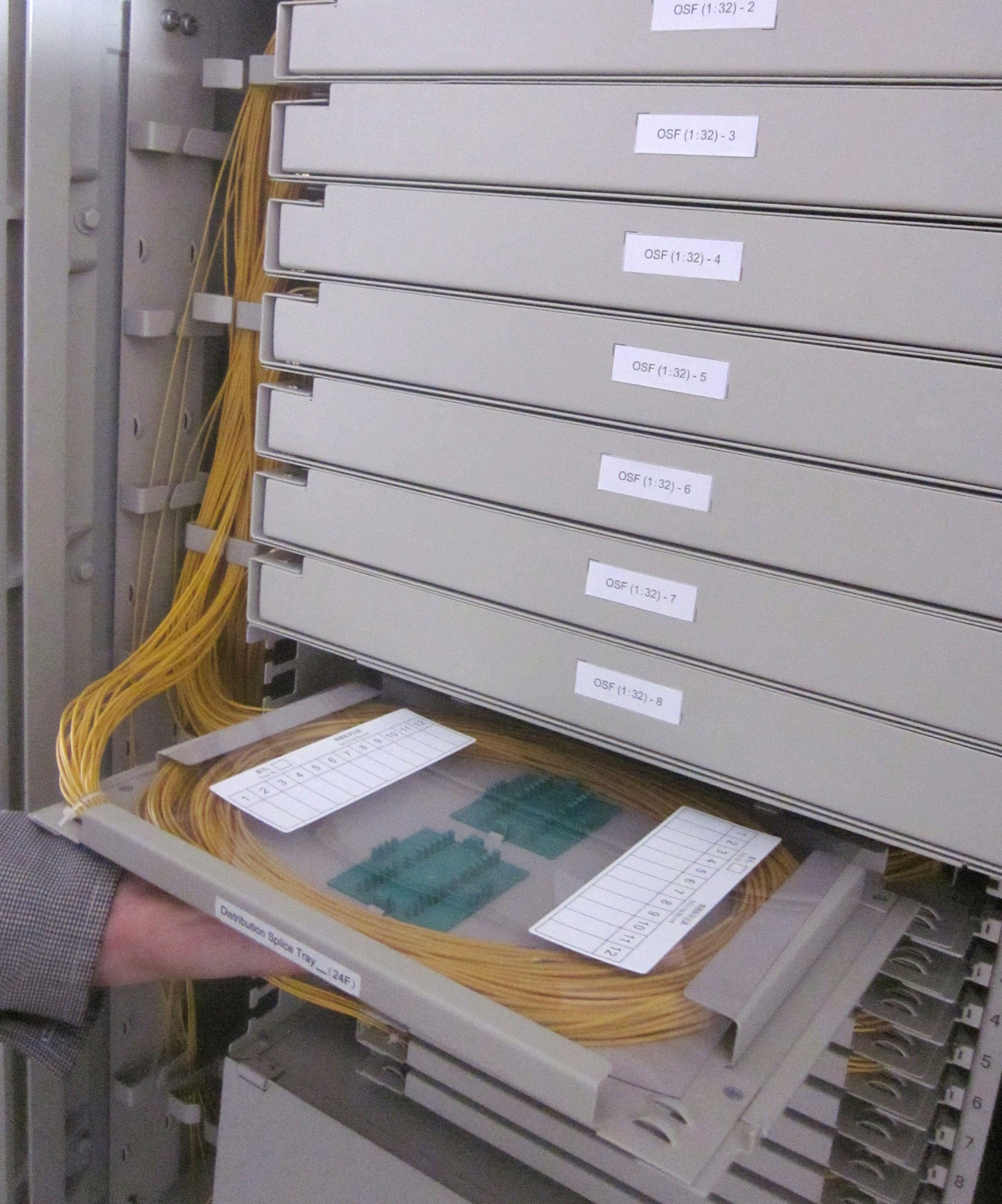 FIBER DISTRIBUTION HUB-OUTDOOR (STREET CABINET)