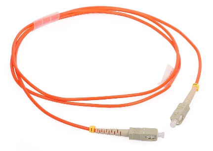 1M SCPC to SCPC OM1 62.5 125mm simplex 3.0mm, Orange color, LSZH Jacket
