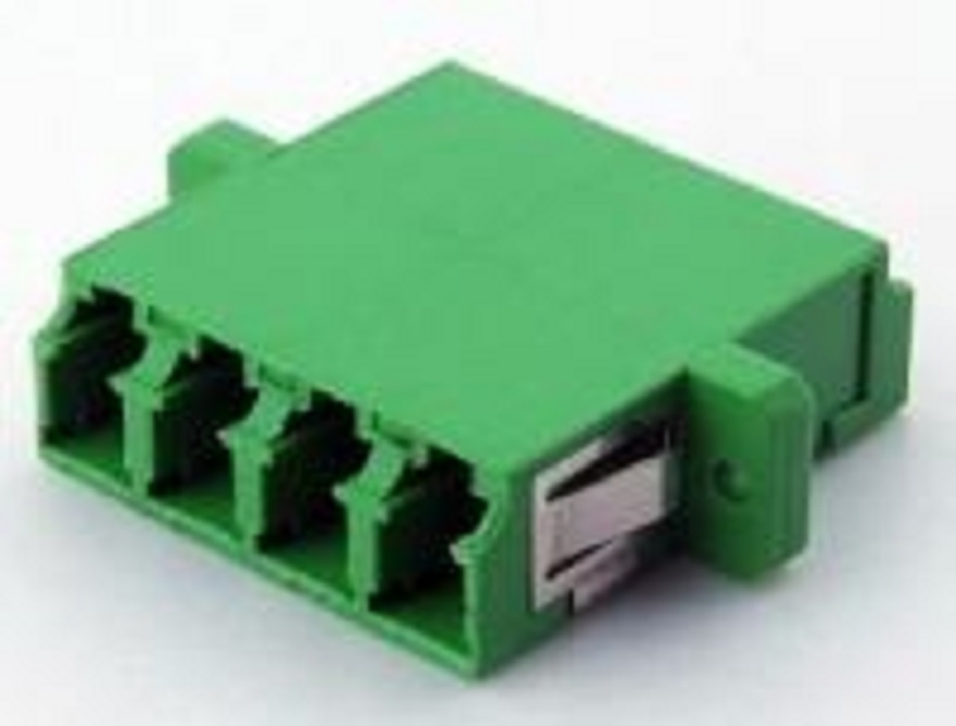 LC/APC to LC/APC Single-mode 4 Cores Plastic Fiber Optic Adapter