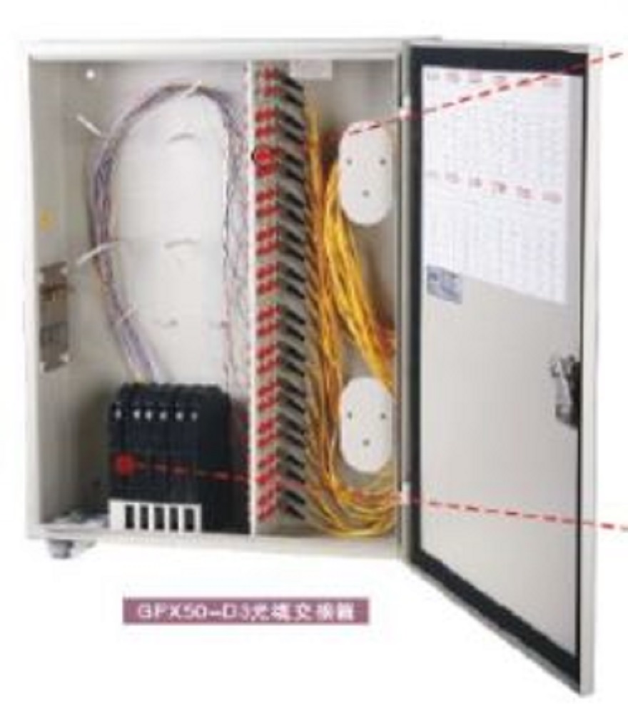 Outdoor Fiber Distribution Cabinet Capacity 24 Cores
