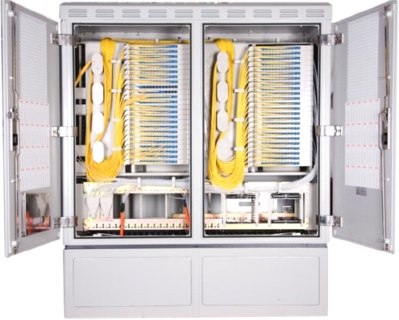 FIBER DISTRIBUTION HUB – OUTDOOR (STREET CABINET) 576 Fiber