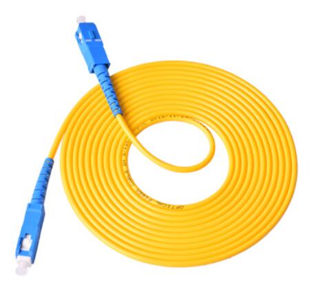 SC /PC to SC/PC SM SIMPLEX Fiber Optic Patch Cord 3M