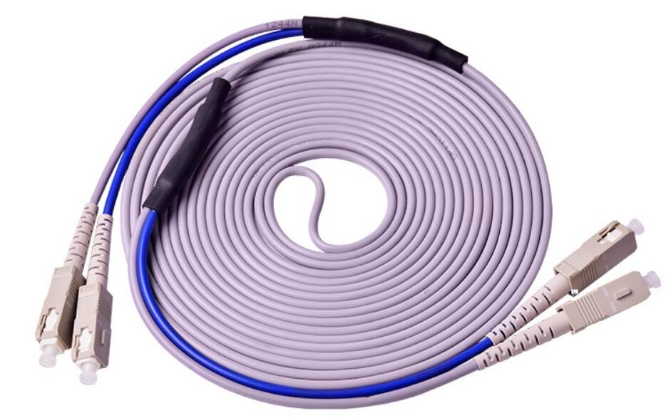 Enhanced Armored  Multi Mode Duplex Patch Cord