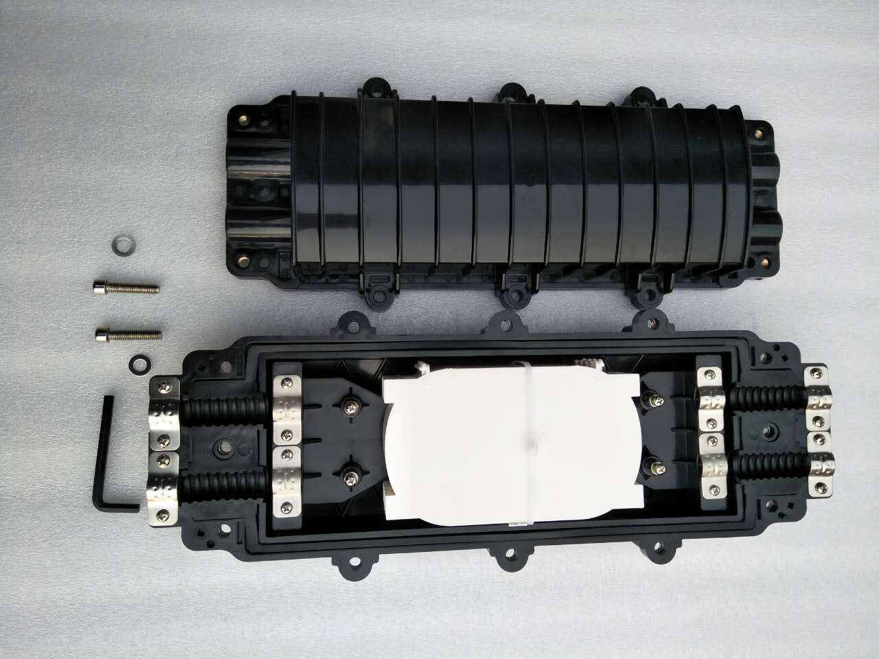 96 core Fiber Optic Splice Closure horizontal closure