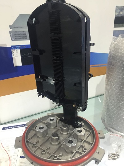 OPGW/ADSS Dome style fiber splices closure 24-144Core