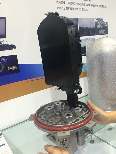 OPGW/ADSS Dome style fiber splices closure 24-144Core