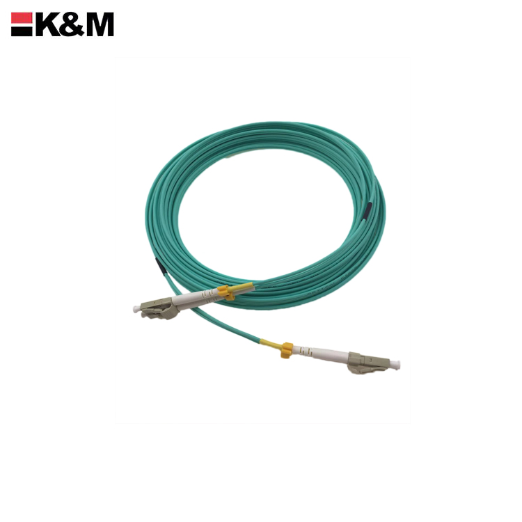 LC /PC to LC/PC OM3 DUPLEX Fiber Optic Patch Cord 3M