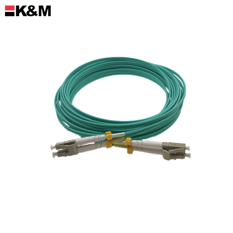 LC /PC to LC/PC OM3 DUPLEX Fiber Optic Patch Cord 3M