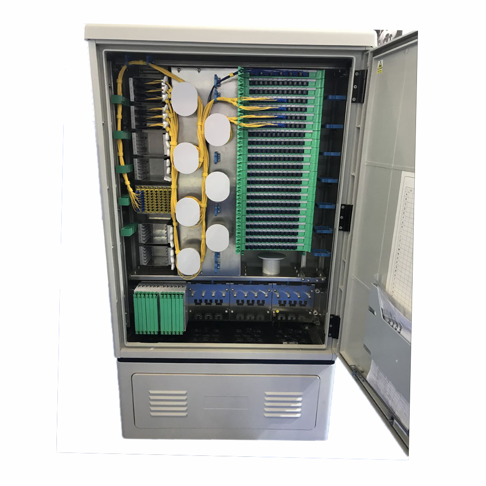 FIBER DISTRIBUTION HUB – OUTDOOR (STREET CABINET) 366 Fiber