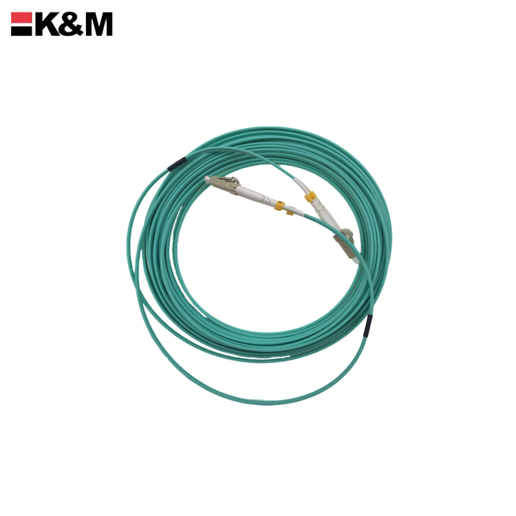 LC /PC to LC/PC OM3 DUPLEX Fiber Optic Patch Cord 3M