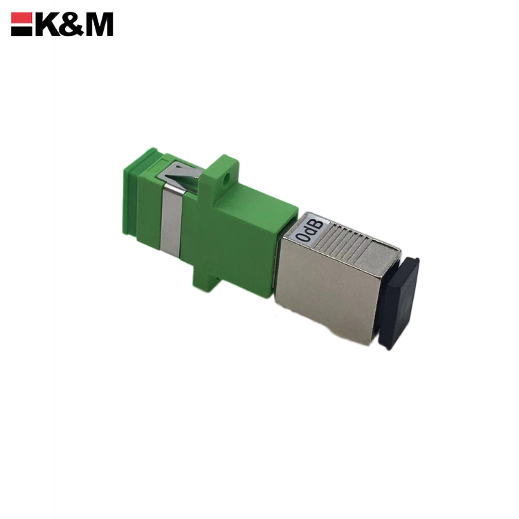 SC/APC female to SC/PC Female Simplex Singlemode Fiber Optic Hybird Adapter