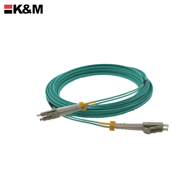 LC /PC to LC/PC OM3 DUPLEX Fiber Optic Patch Cord 3M