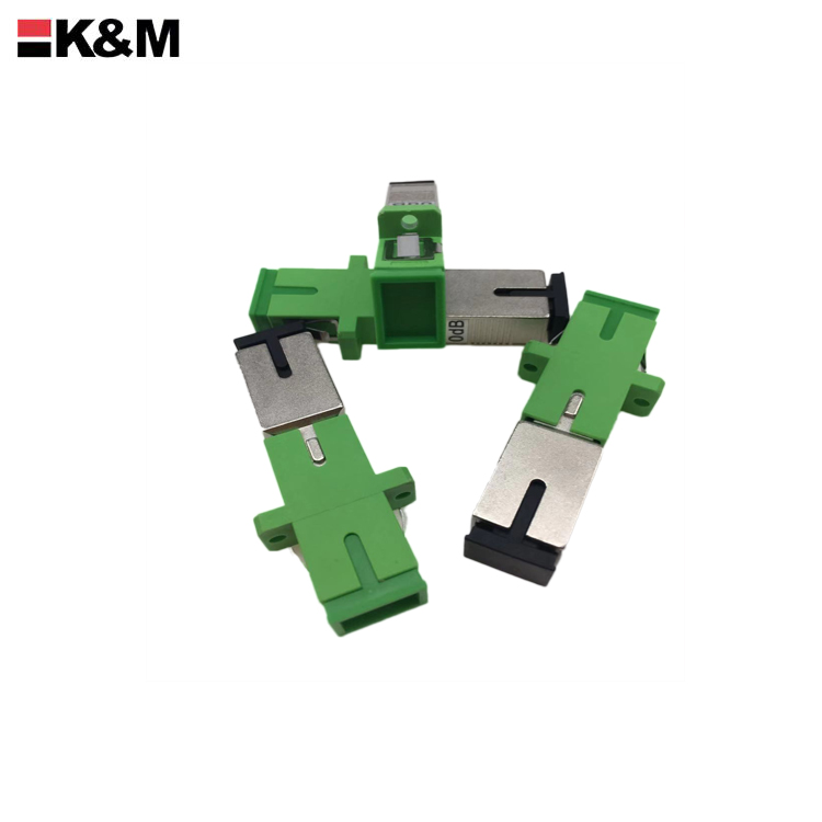 SC/APC female to SC/PC Female Simplex Singlemode Fiber Optic Hybird Adapter