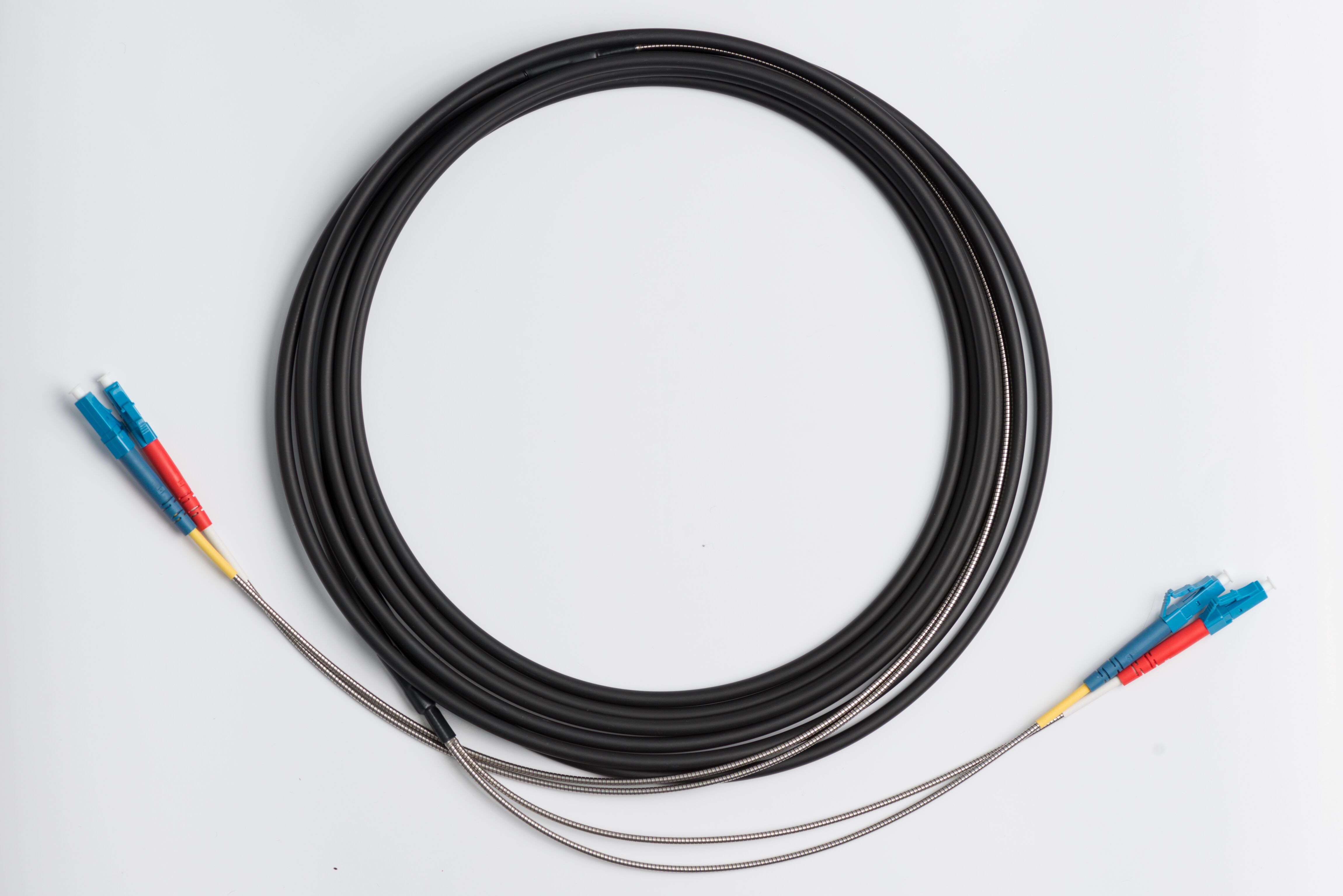 Optical Cable Assembly DLC-DLC Multi-mode GYFJH-2A1a (LSZH) 7.0mm 2 Cores 0.03m/0.34m 2mm Outdoor Branch Cable
