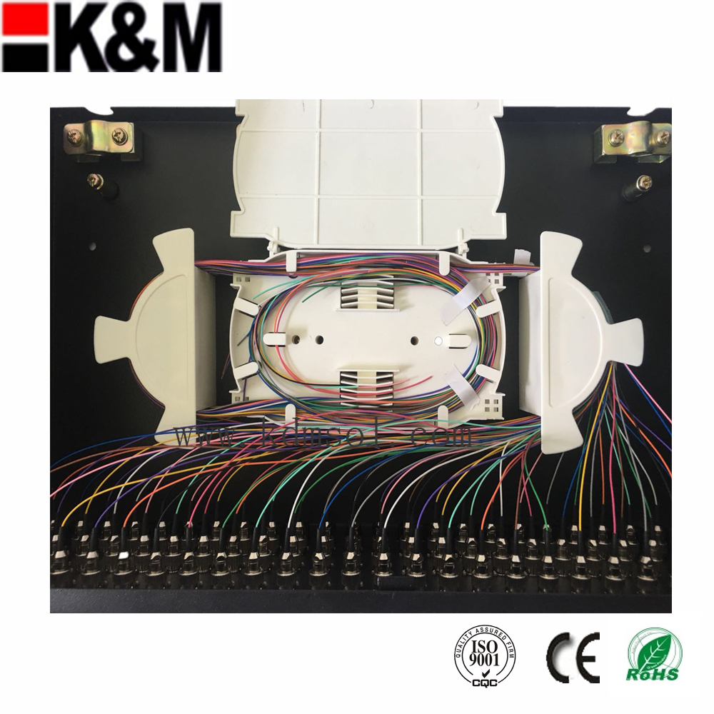 96 cores FC simplex Optical Fiber Patch Panel fix type