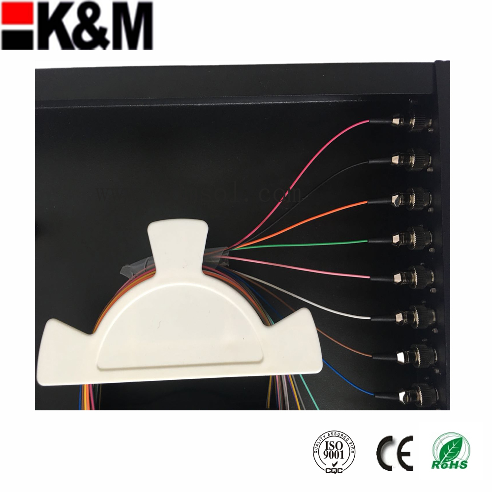 24 cores LC simplex Optical Fiber Patch Panel fix type