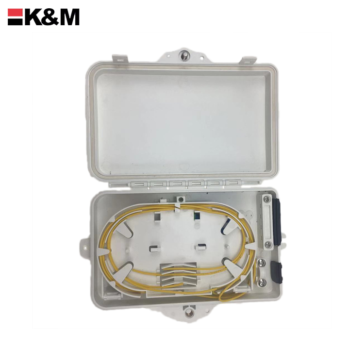 Fiber optic termination box 4XSC SX 4 Ports