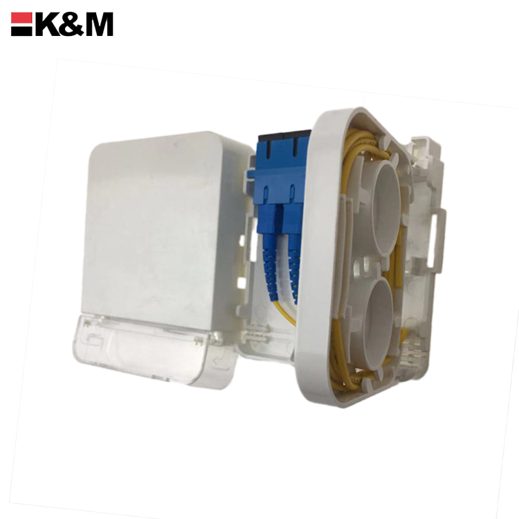 FTTH Fiber Access termination box  2Ports