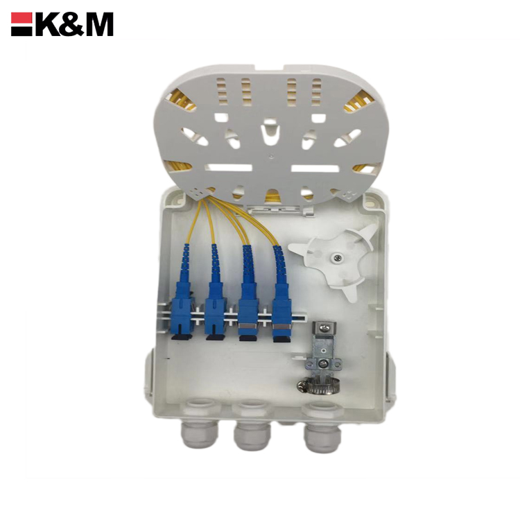 FTTH Fiber optic termination box  Simplex SC 8Ports