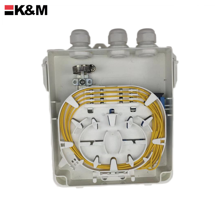 FTTH Fiber optic termination box  Simplex SC 8Ports