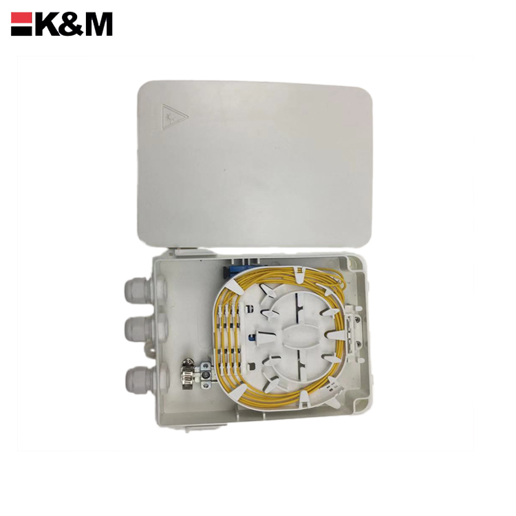 FTTH Fiber optic termination box  Simplex SC 8Ports