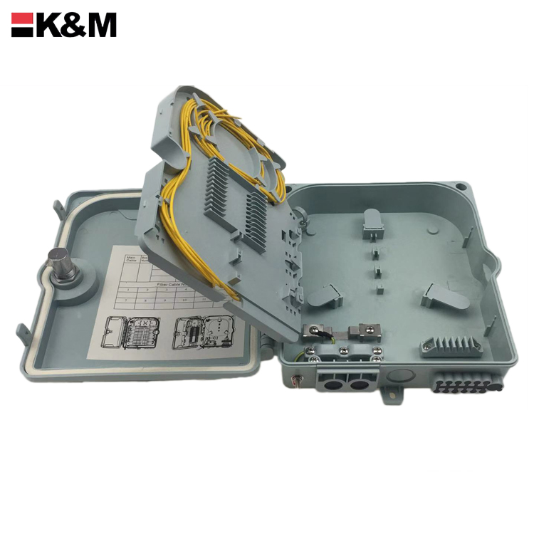 FTTH Fiber optic splitter box 8 ports
