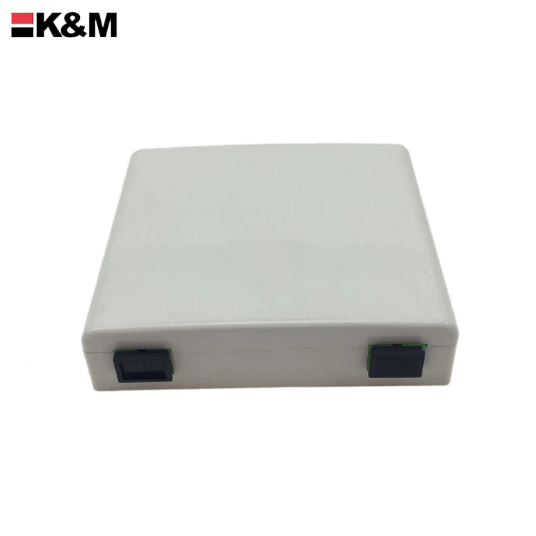 ftth box 2core faceplate