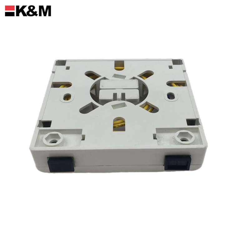 ftth box 2core faceplate