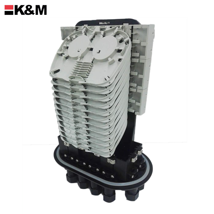 Dome style fiber splices closure 144 cores