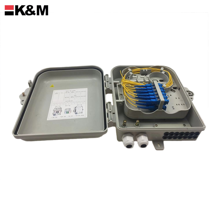 China FTTH box for 12 SC,FC,LC adaptor