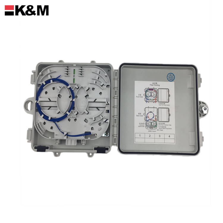 Fiber optic termination box 4 Cores
