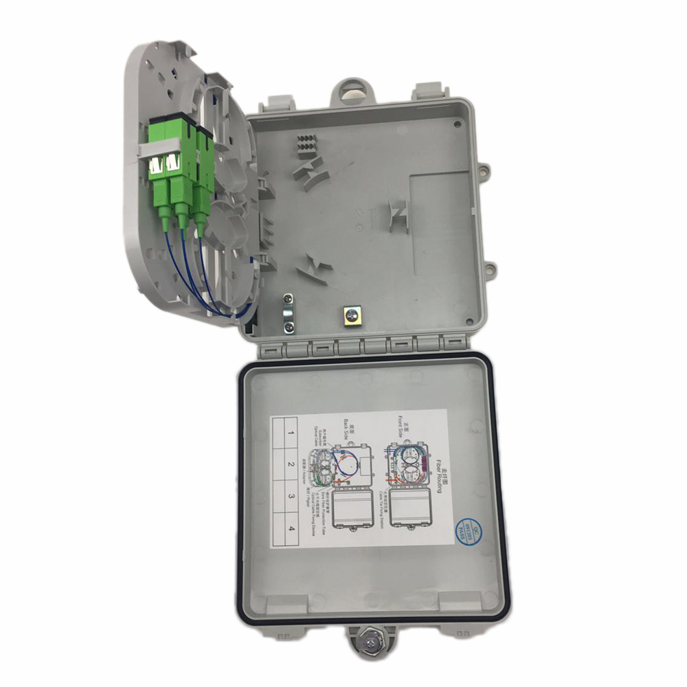 Fiber optic termination box 4 Cores