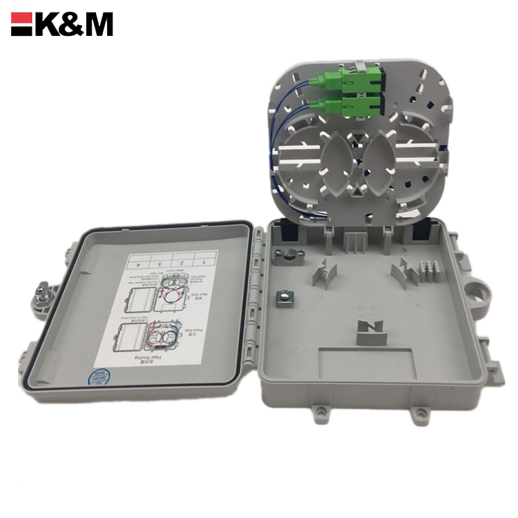 Fiber optic termination box 4 Cores