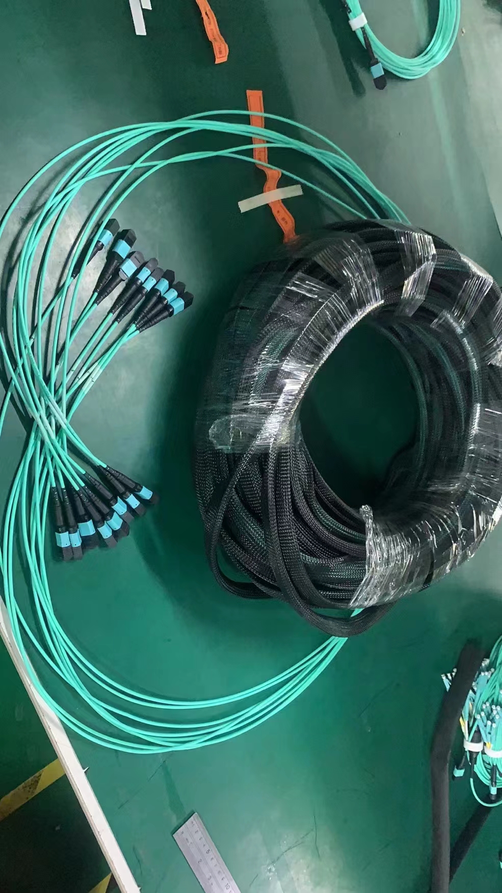 MPO-LC/PC 12Core Fiber Optic MPO to LC Patch Trunk Cables