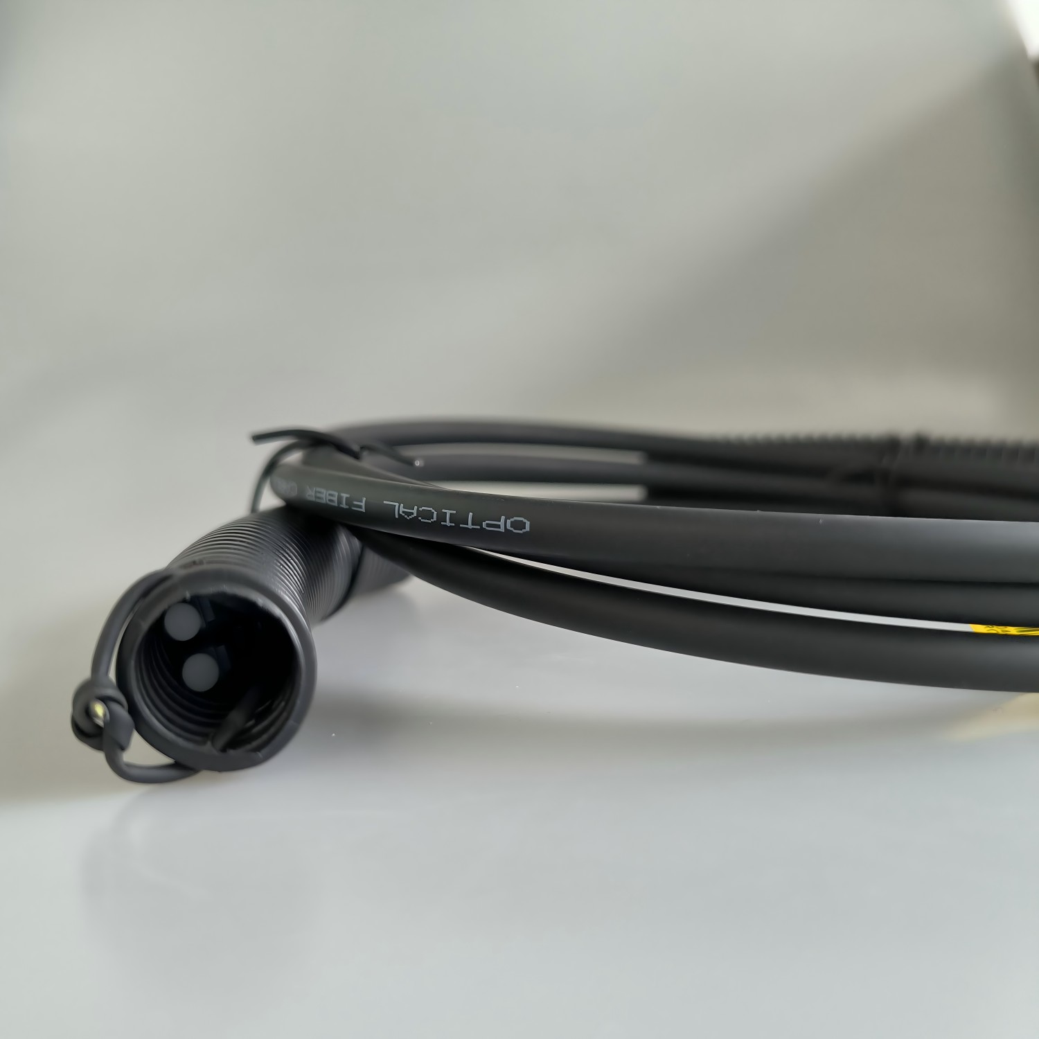 PDLC-DLC Waterproof Fiber Patch Cord G657A2 fiber, armored branch with Corrugated PVC tube Protection