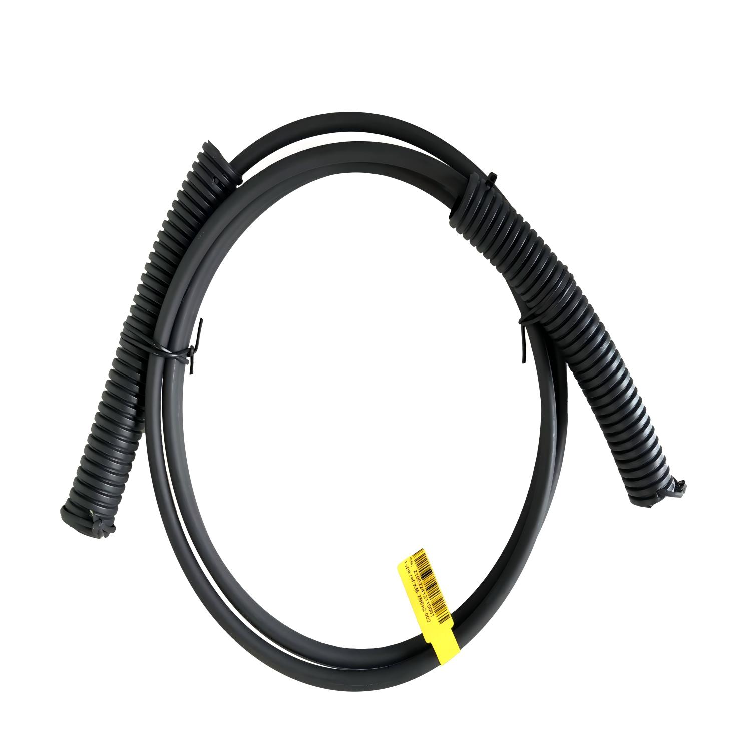 PDLC-DLC Waterproof Fiber Patch Cord G657A2 fiber, armored branch with Corrugated PVC tube Protection