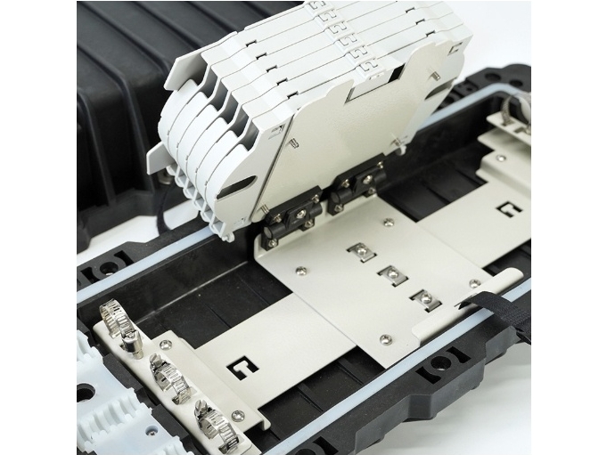High-Density 1152 Core Ribbon Horizontal Fiber Splice Enclosure