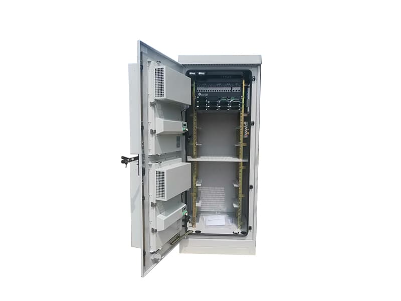 K&M IP55 Outdoor Telecom Cabinet Enclosure Front View