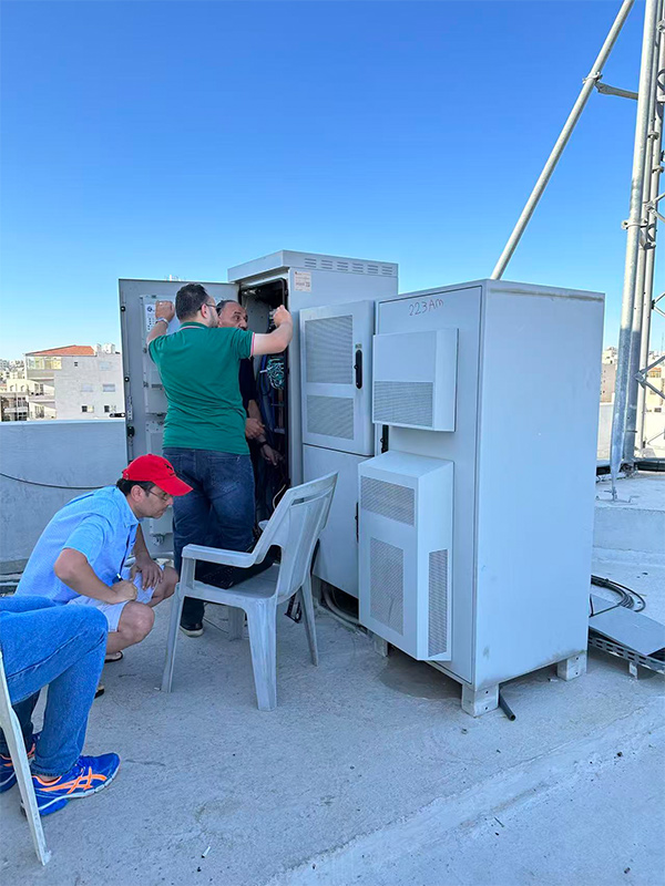 Site Solutions——case1:Customized Outdoor Telecom Cabinet Integrated Site Solution